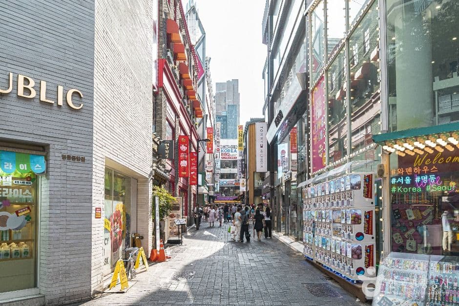 명동 반려견 동반 장소 이미지